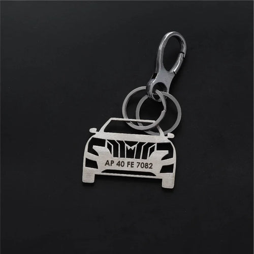 Personalised Car Keychain